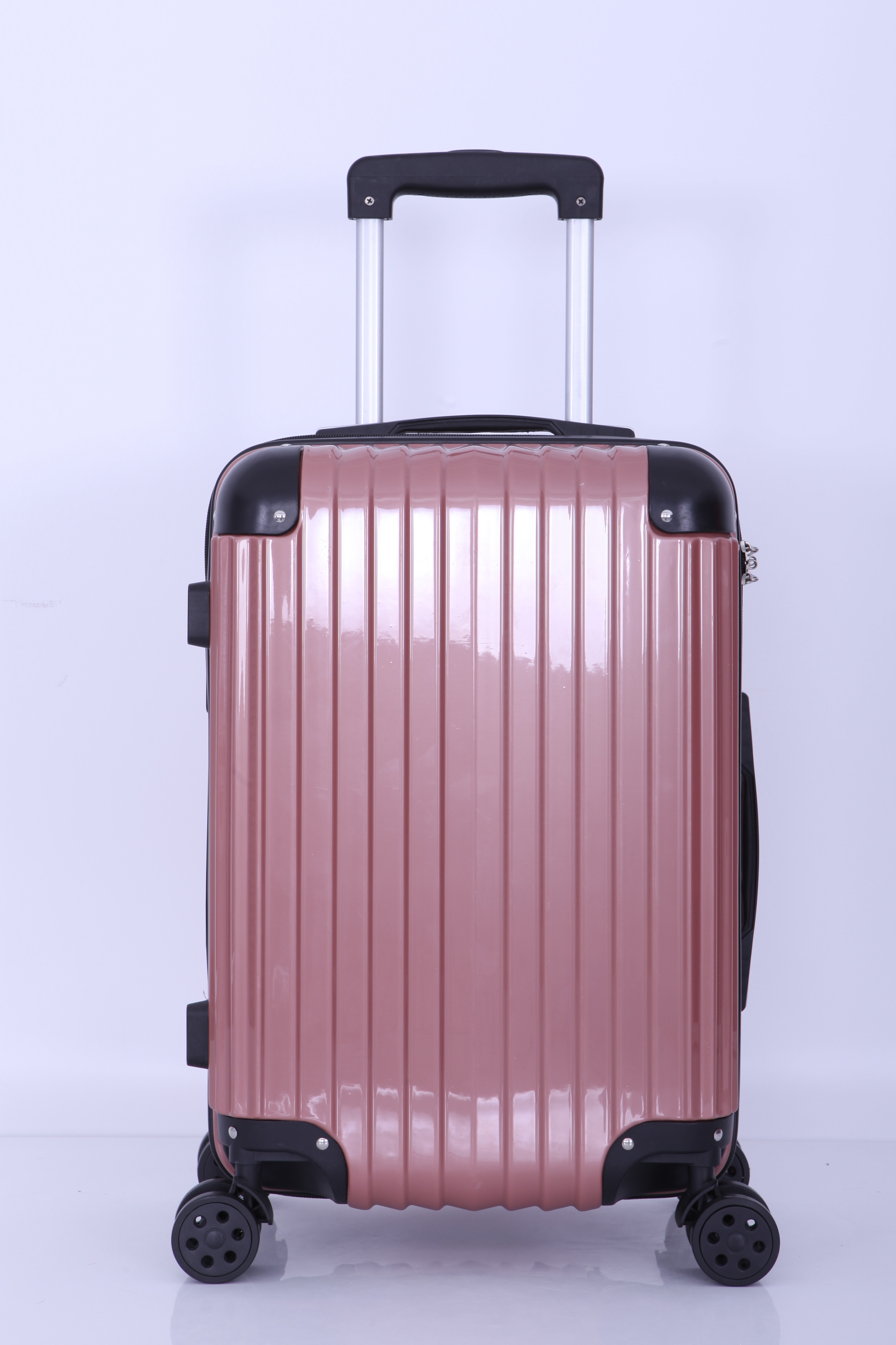 World Tourist Set Of 3pcs Pc Trolley Case