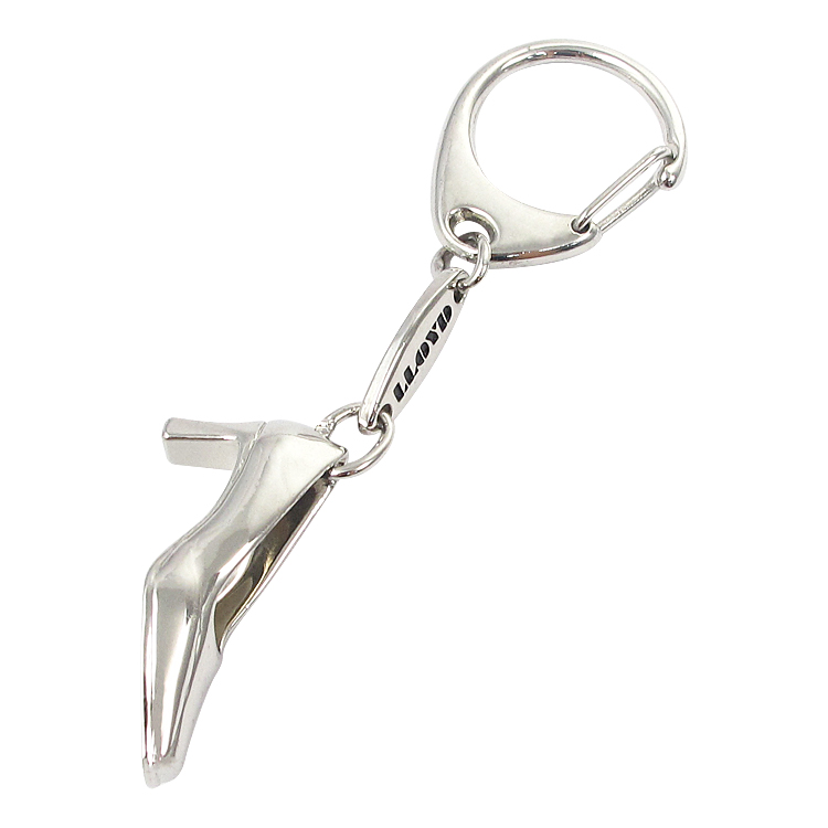 Custom 3D High Heels Zinc Alloy Keychain Supplier