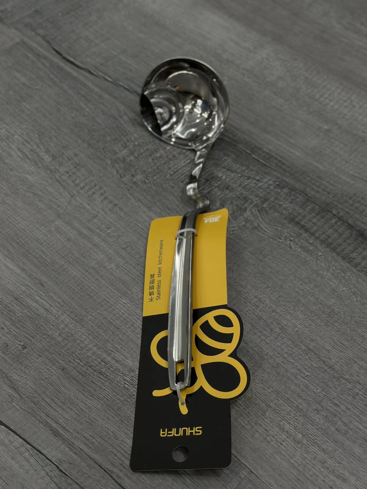 Stainless steel oil spoon