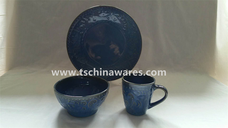Reactive Glaze Dinnerware Set