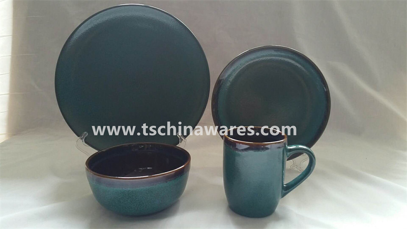 Reactive Glaze Dinnerware Set