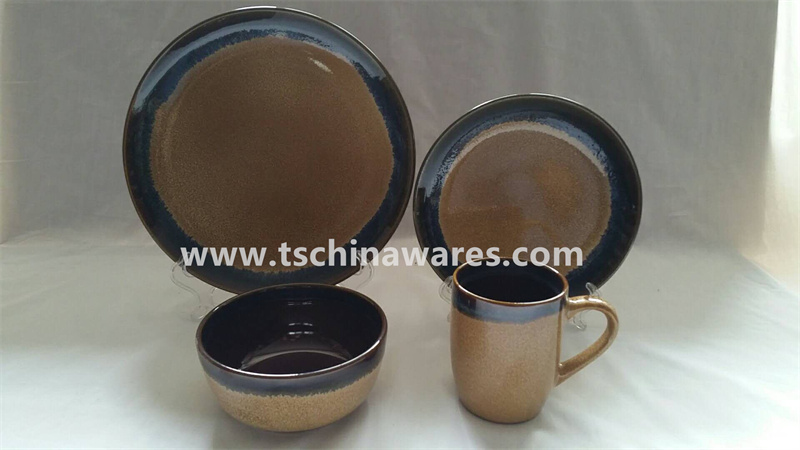Reactive Glaze Dinnerware Set