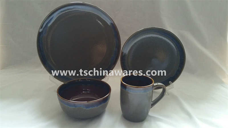 Reactive Glaze Dinnerware Set
