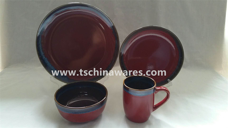 Reactive Glaze Dinnerware Set