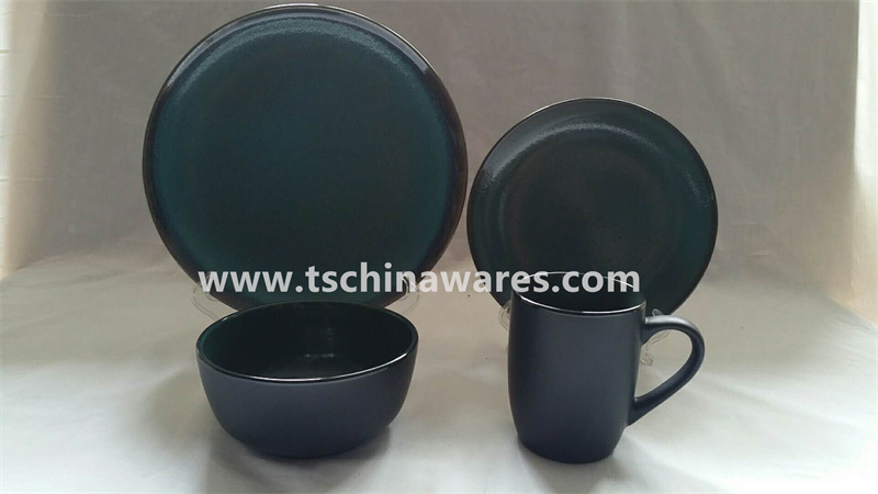 Reactive Glaze Dinnerware Set