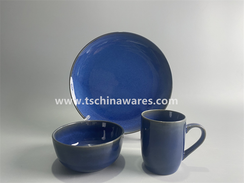 Reactive Glaze Dinnerware Set