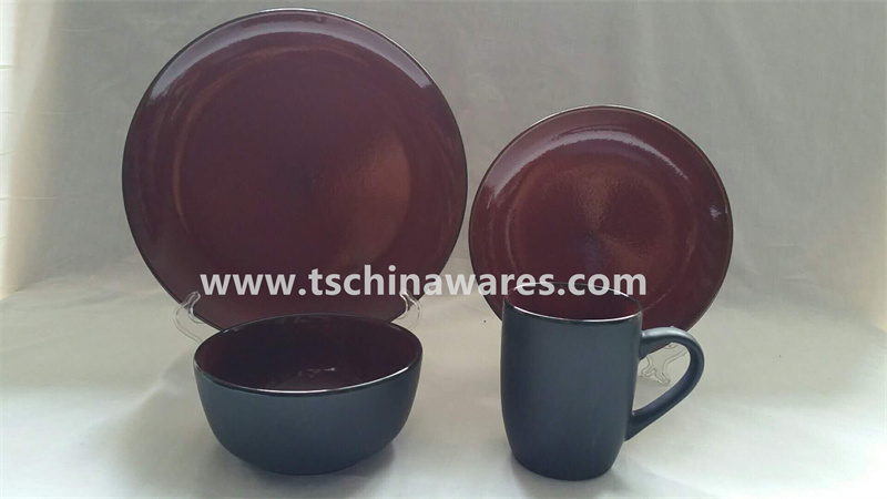 Reactive Glaze Dinnerware Set