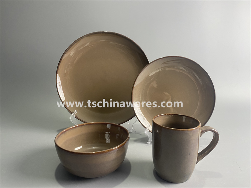 Reactive Glaze Dinnerware Set