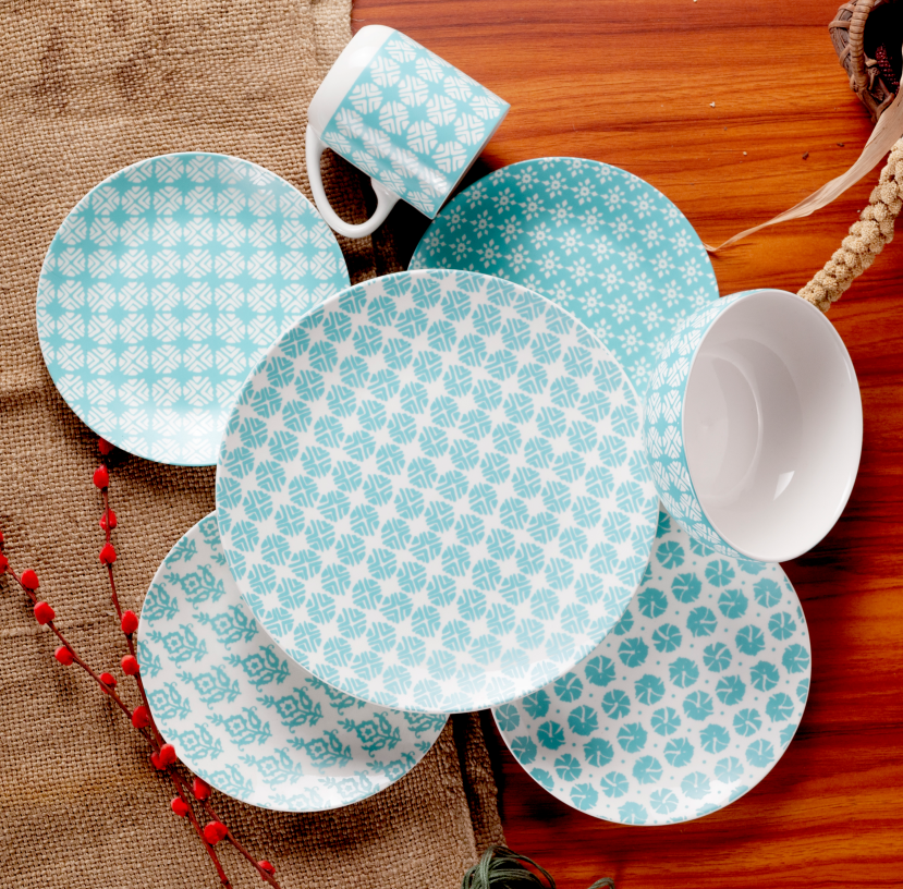 Decal 12pcs and 16pcs dinnerware