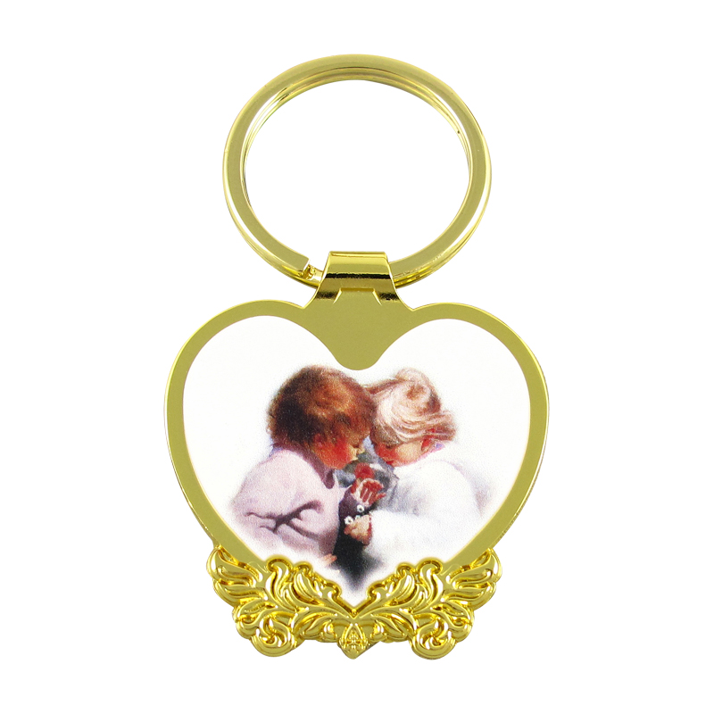 Photo keychain metal sublimation keychain blanks metal