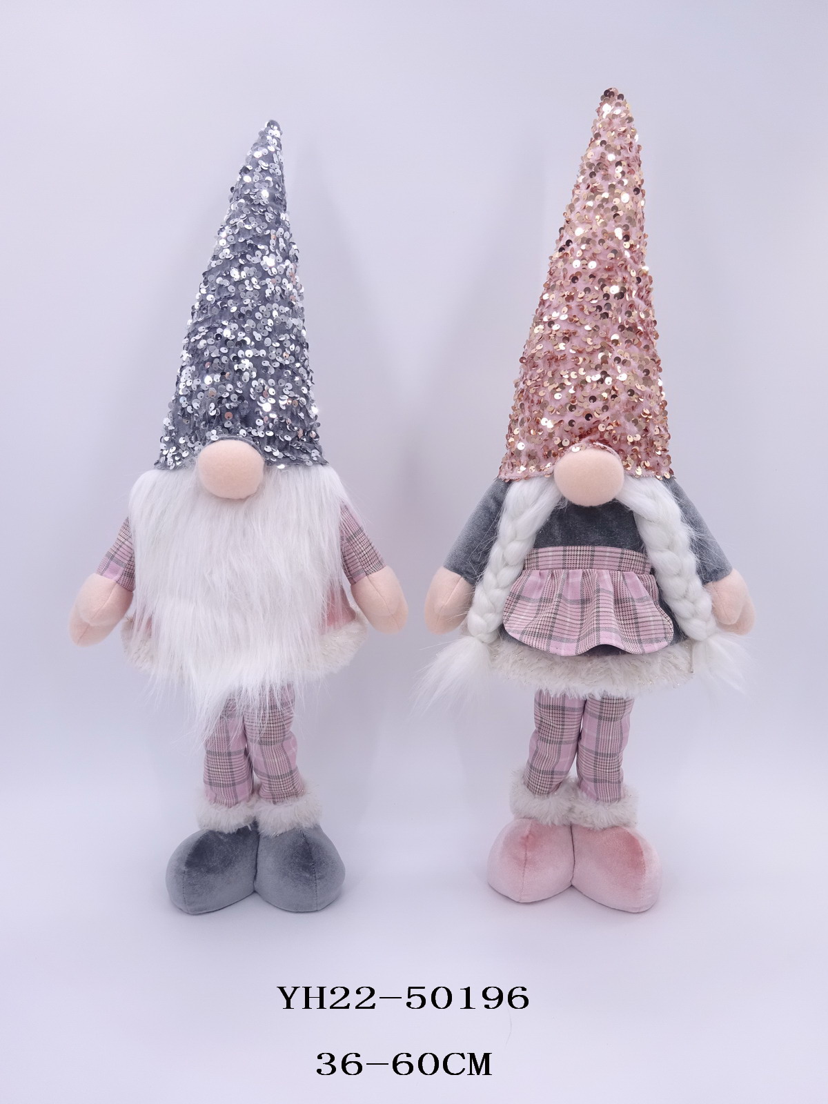 36-60CM standing gnomes with spring