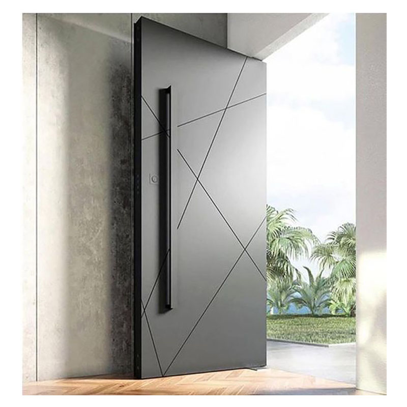Modern Design Security iron Door Metal Front Pivot Doors Residential