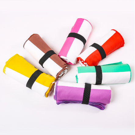Microfiber Custom Double sides Printed Summer Sand Free Beach Towel