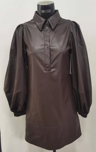 Ladies' Pu Coat