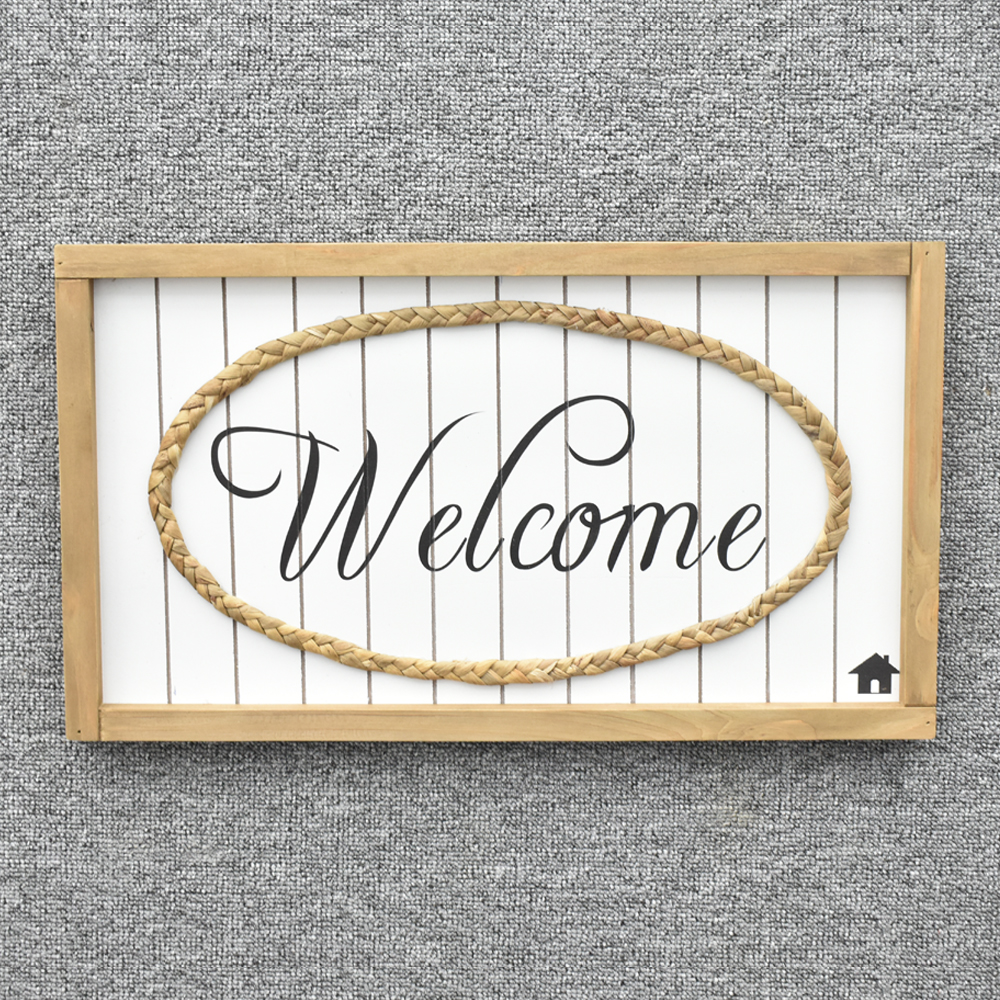 New Design WELCOME Sign Modern Farmhouse Wood Sign Wall Decor