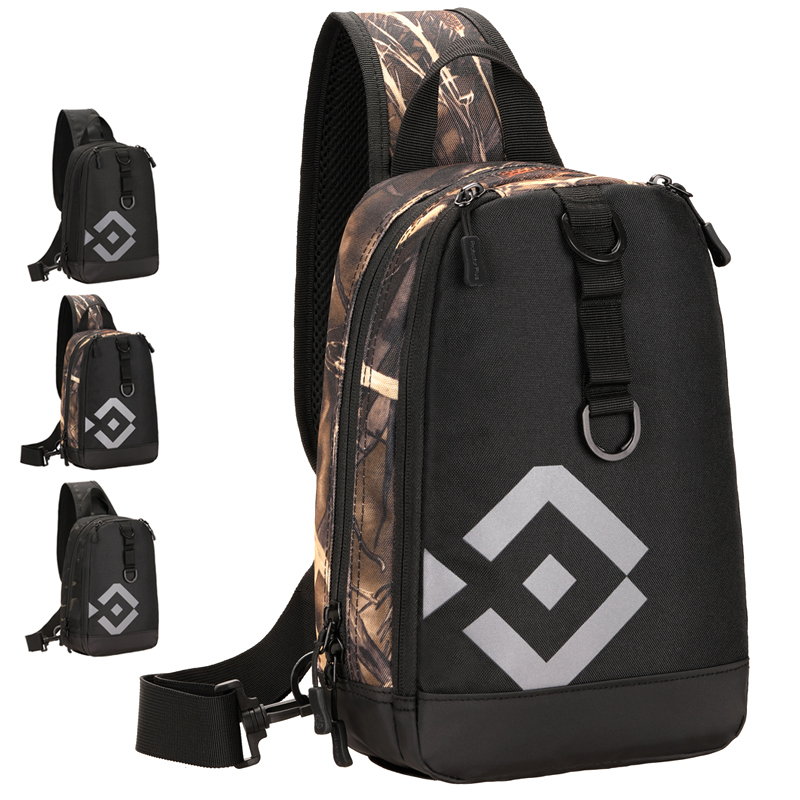Multipurpose Adjustable Shoulder Strap Military Tactical Chest Pack Hiking Running Crossbody Bag