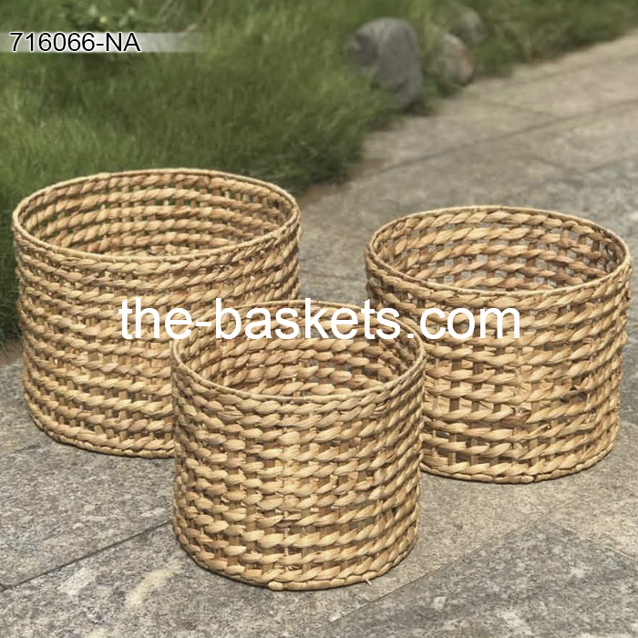 0-Water hyacinth basket
