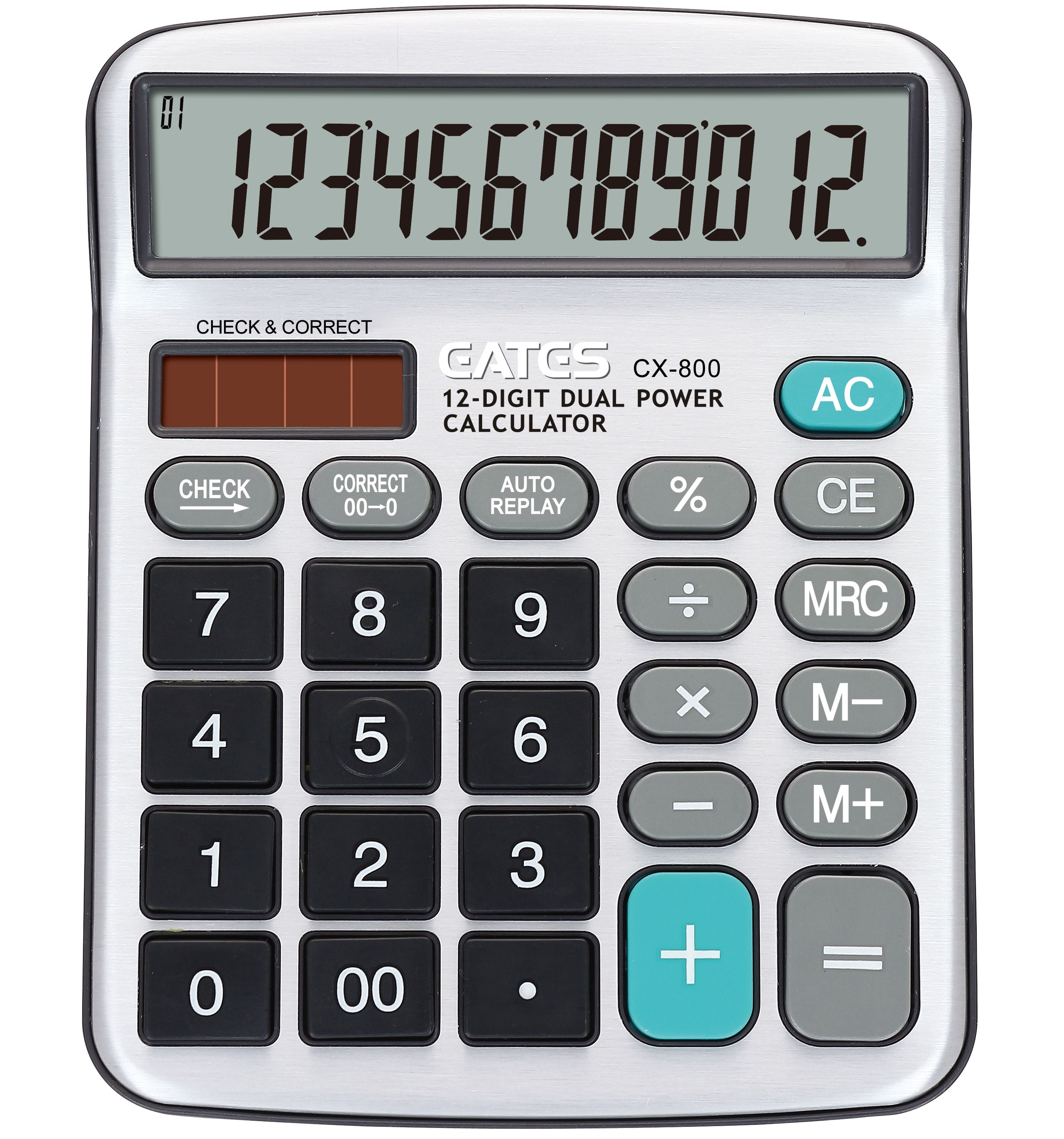 Check & Correct Calculator Silver