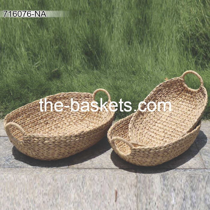 0-Water hyacinth basket