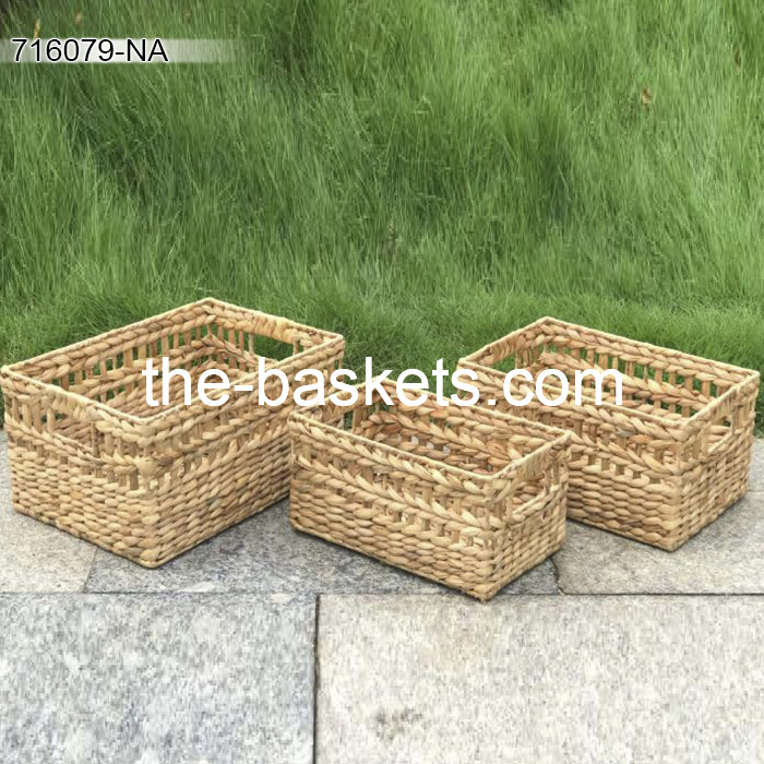 0-Water hyacinth basket
