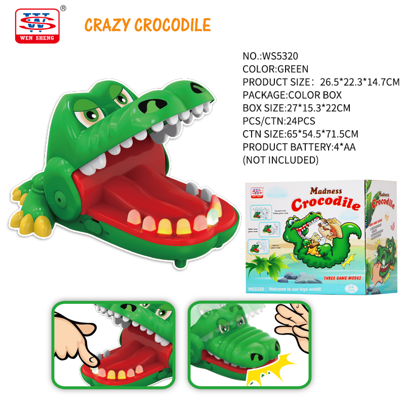Crazy crocodile