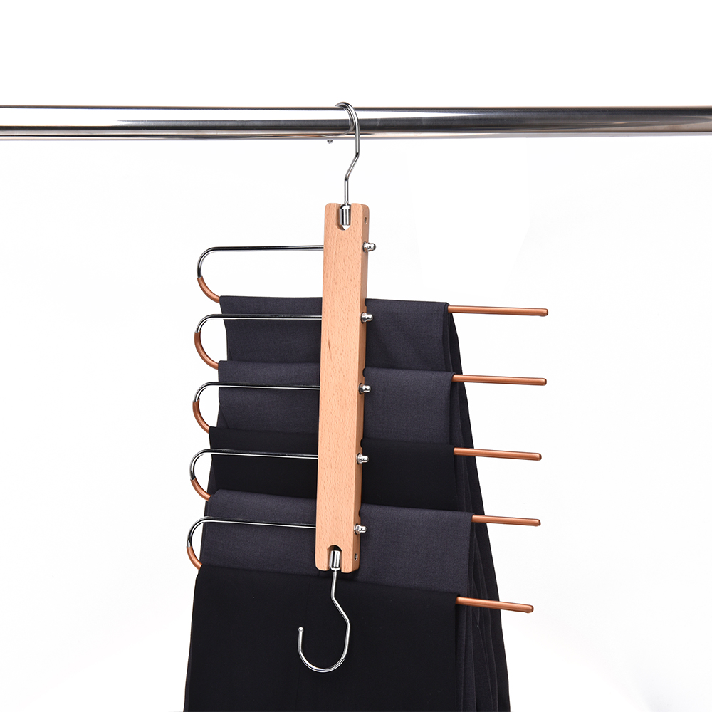 Magic multi layer pants organizer hanger