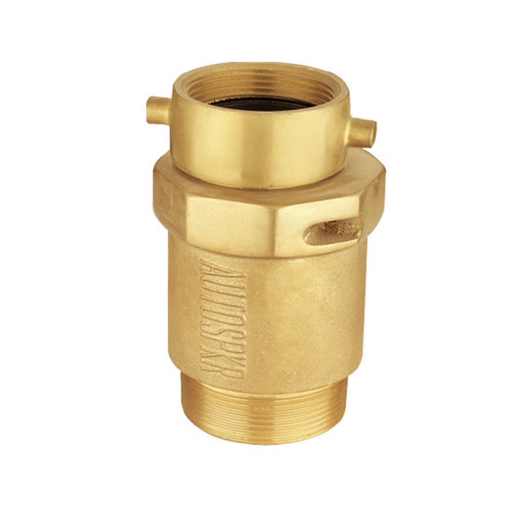 Slion Hose Thread cast brass Check Snoot with clapper Fire equipment 3 inch female x 2.5 inch