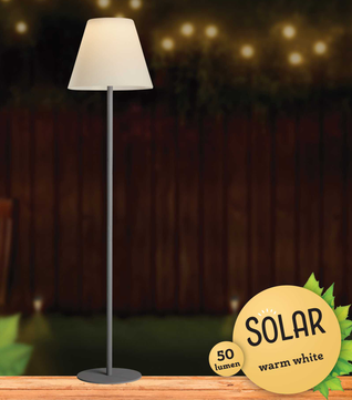 Solar floor lamp
