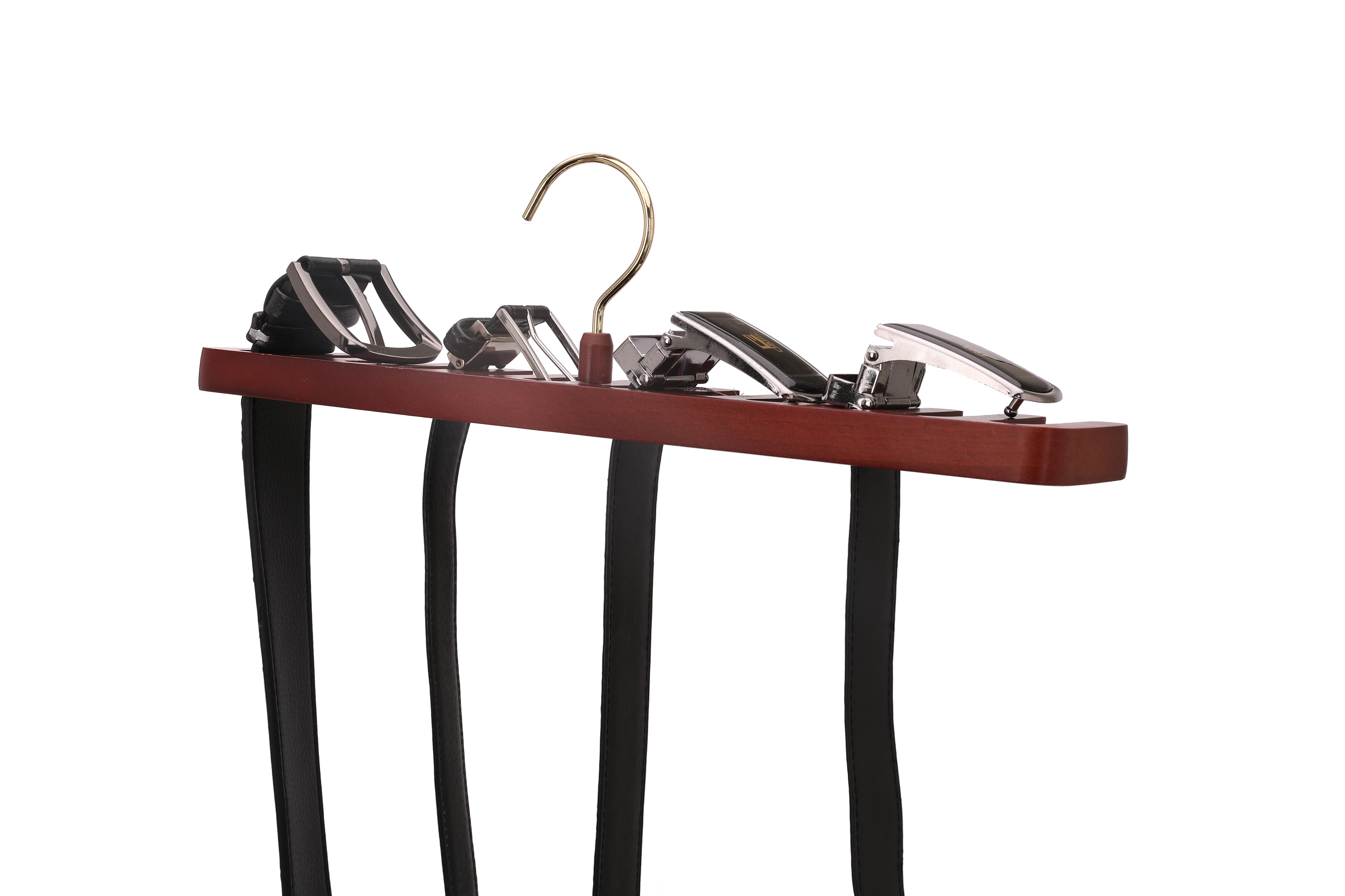 wood belt hanger