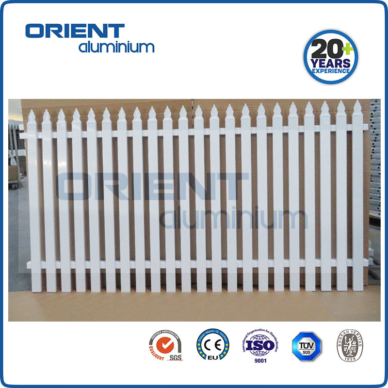 Wholesale Customized Home Garden Powder Coated Metal Aluminum Security Slat Blade Fencing
