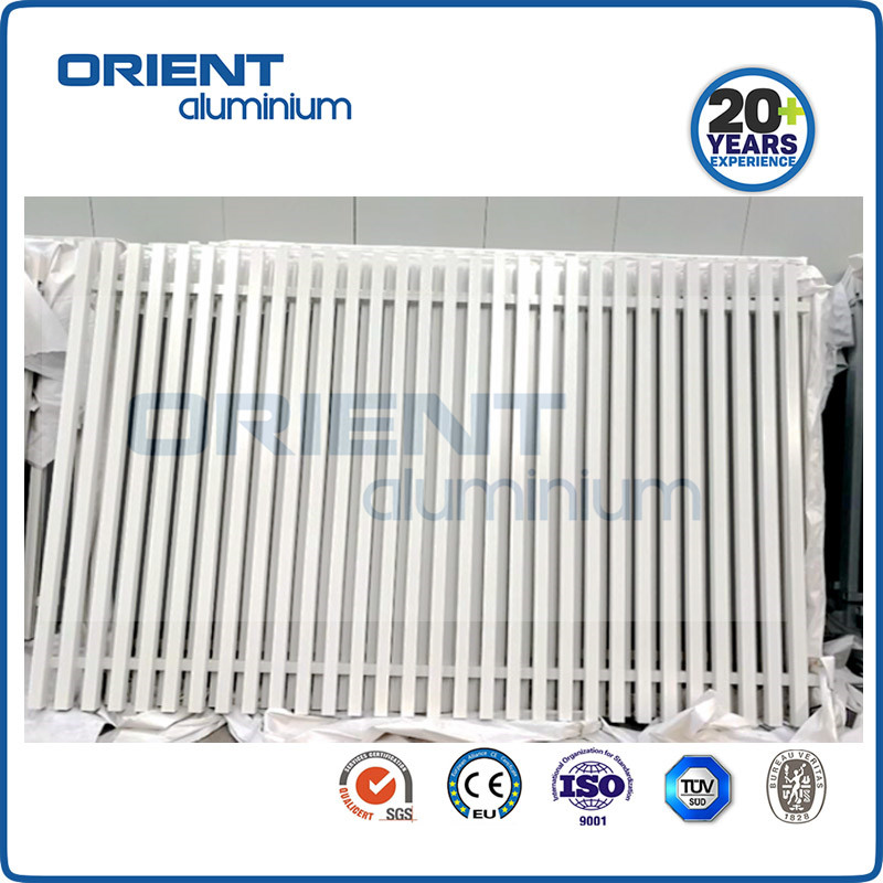 Best Price Garden Gates Aluminium Blade Fencing