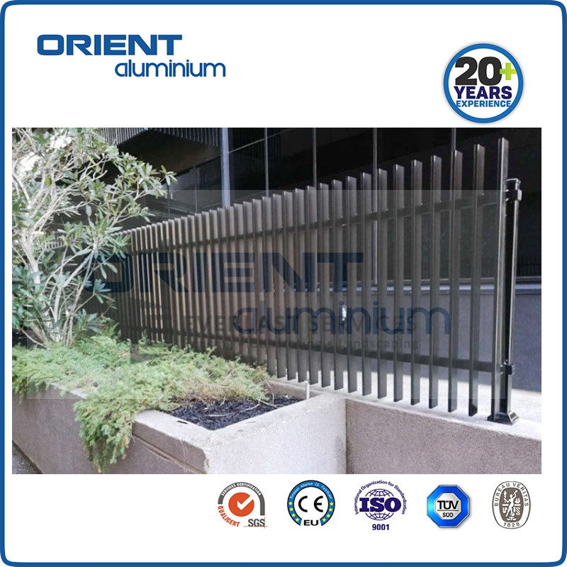 Orient Aluminium Modern Design Aluminium Vertical Blade Pool Fence