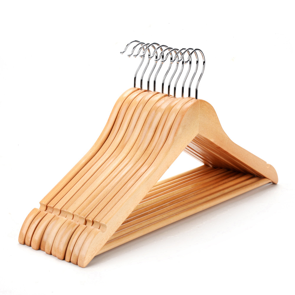 wood hanger,hardwood hanger, FSC wood hanger, maple wood hanger