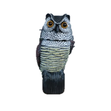 Pest Control, fake owl, fake bird, 360 turn head owl