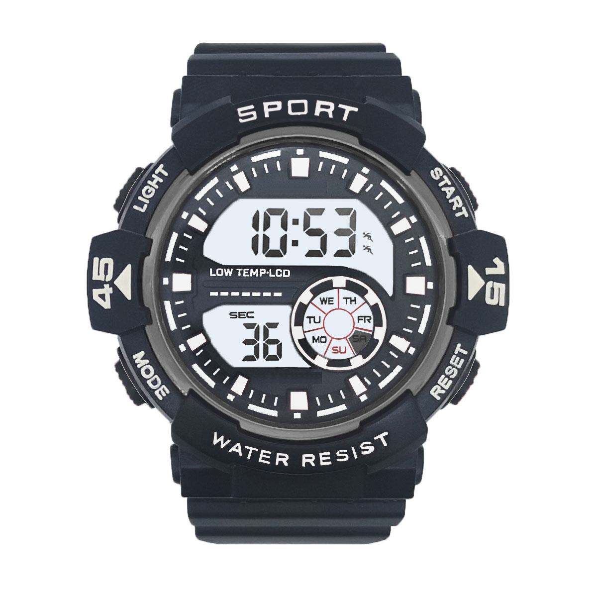 Men Classic Fashion Sport Digital Watch ET3601