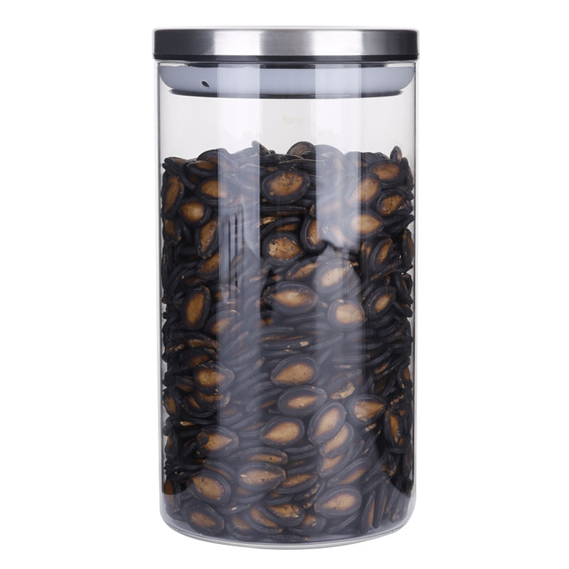 Diameter 83mm Stainless Steel Lids Round Shape GlassJars