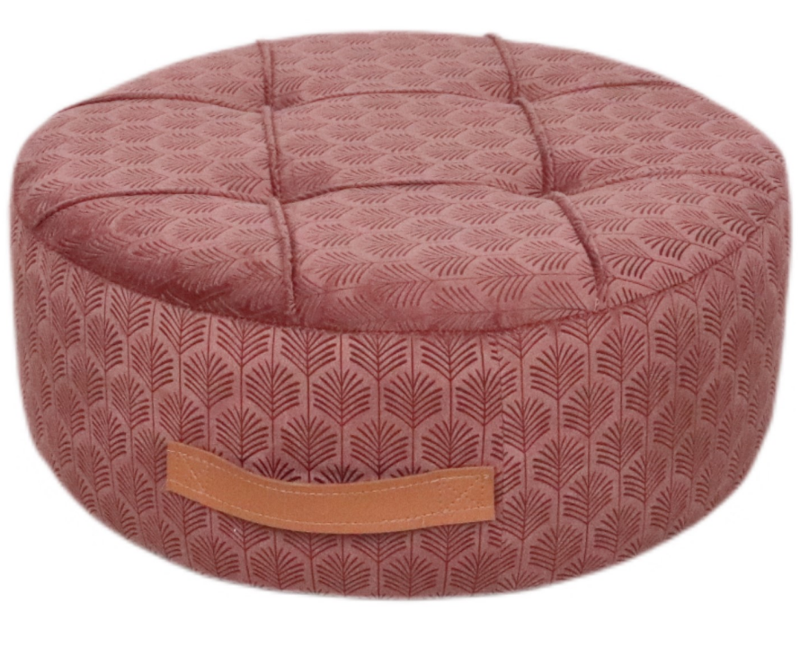 Zhengheshun pink cushion with handle