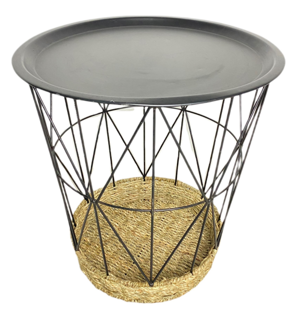 Zhengheshun metal side table for living room