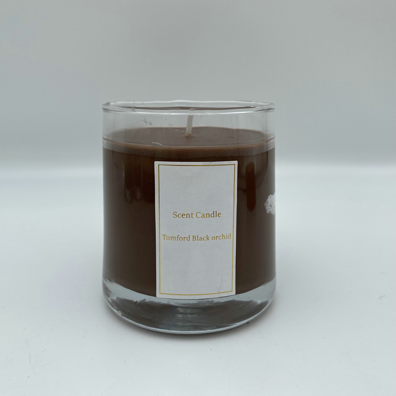 Scented candle fragrance candle iron glass candle