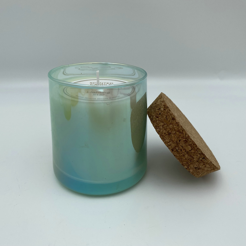 Scented candle fragrance candle iron glass candle