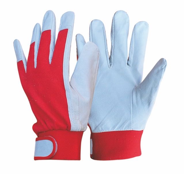 cowhide split welding leather work glove