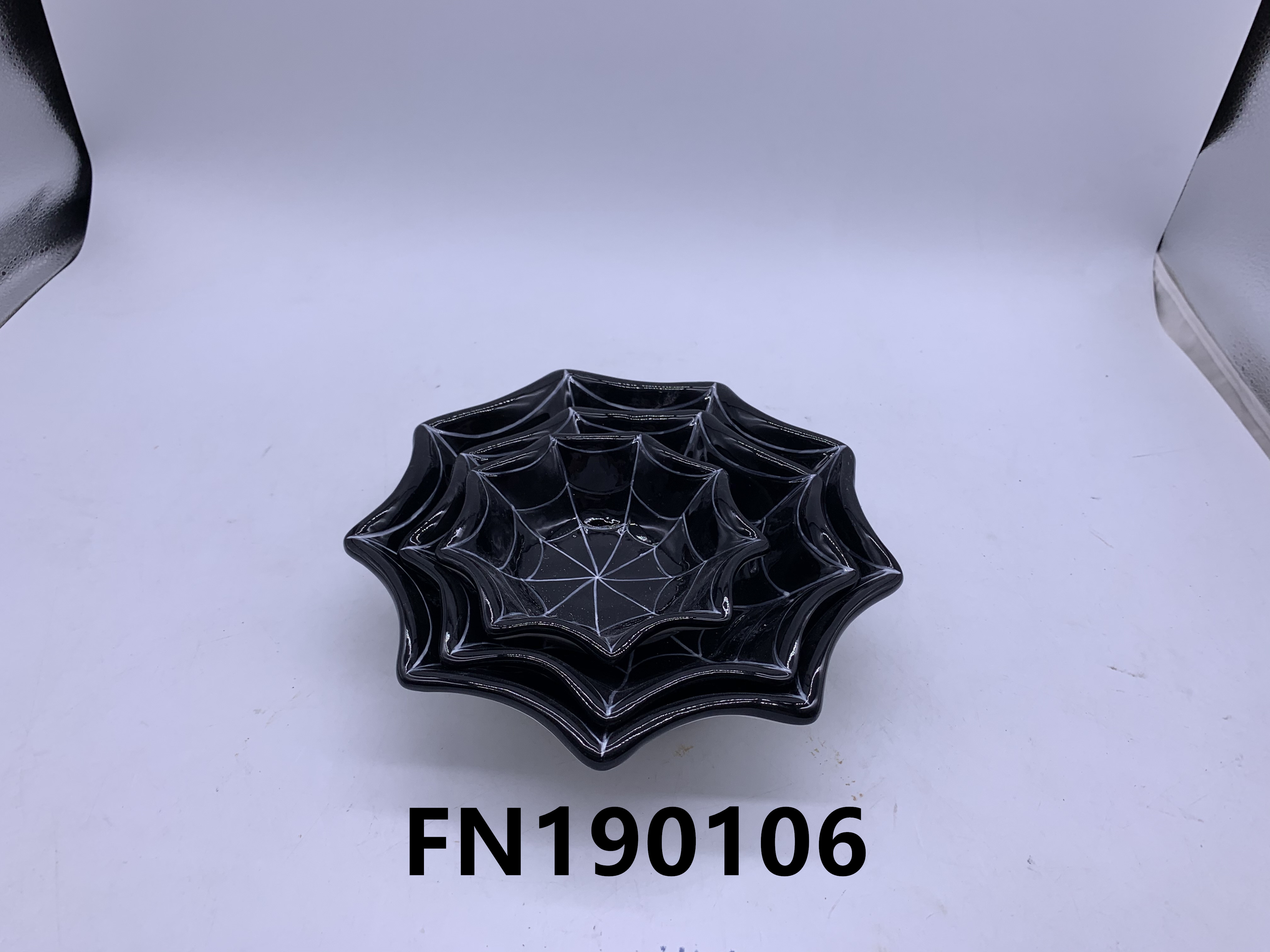 Ceramic Halloween set three bowls