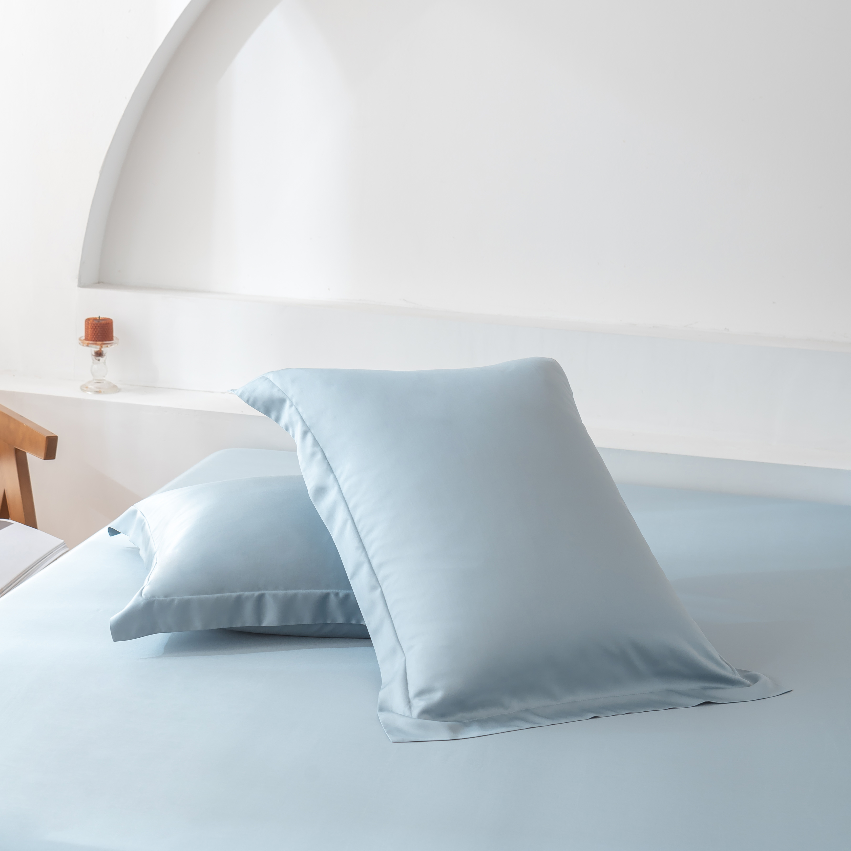 300TC pure bamboo bed sheet set, bedding set