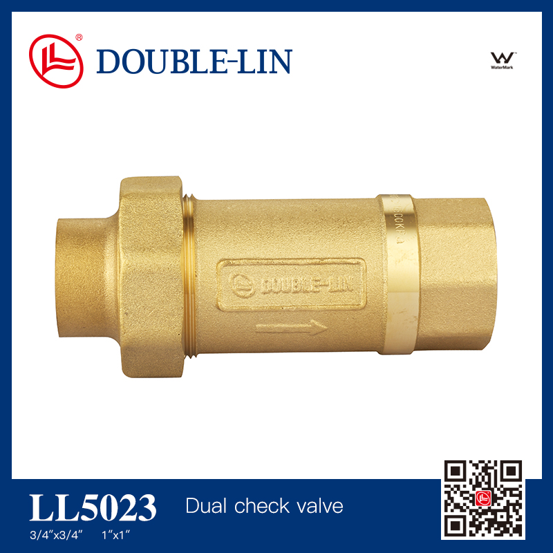 Dual check valve WATERMARK Approved