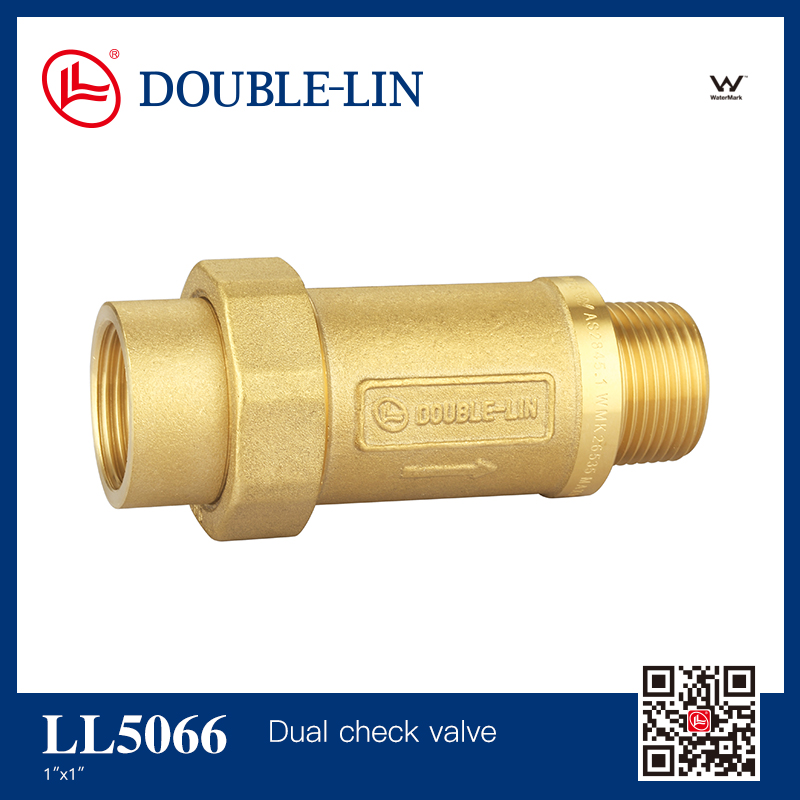 Dual check valve WATERMARK Approved