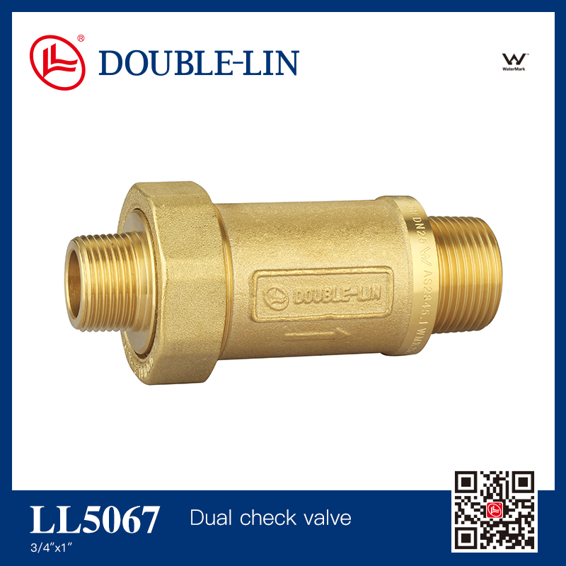 Dual check valve WATERMARK Approved