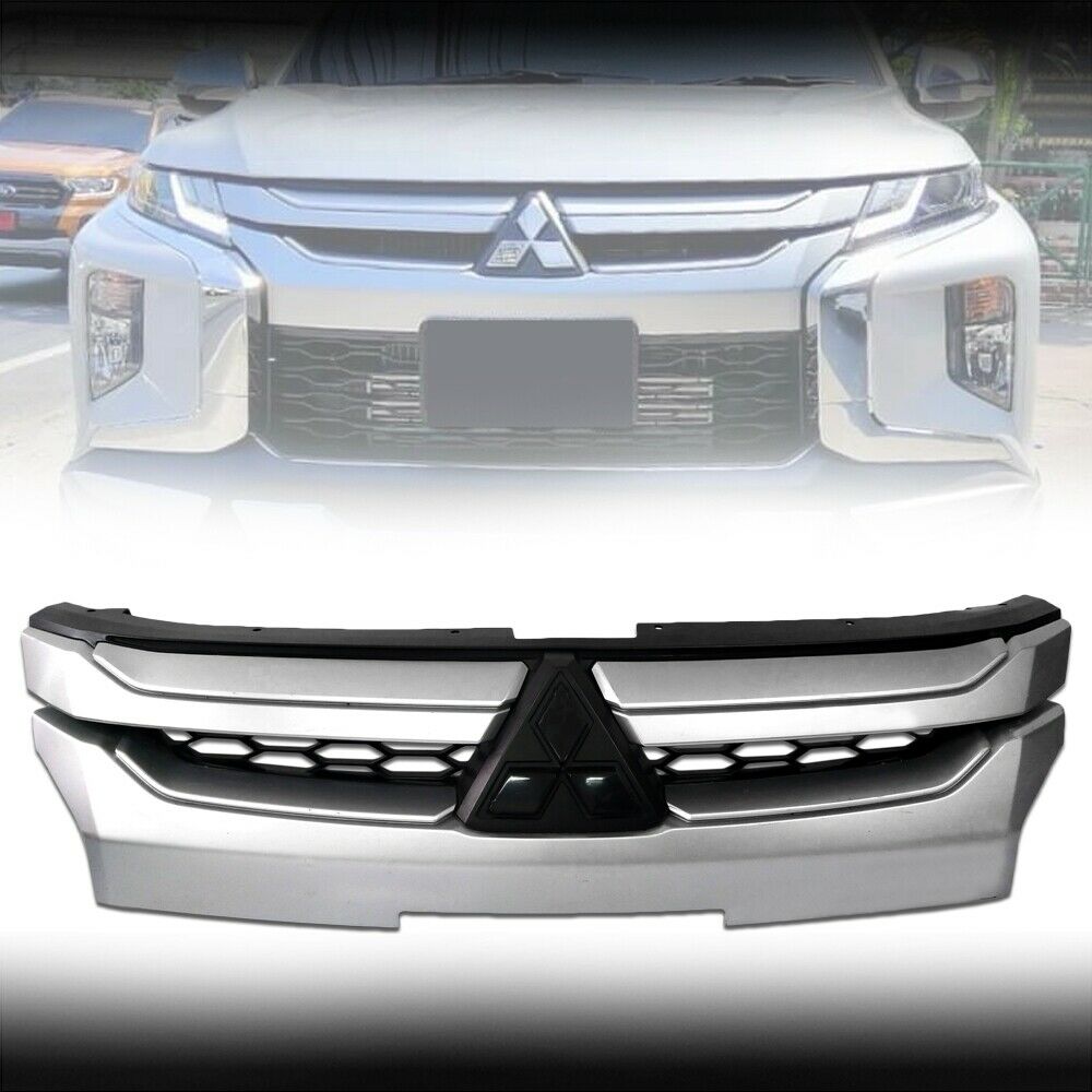 High Quality Triton L200 2019 2020 Grill Silver Front Bumper Grill For MITSUBISHI
