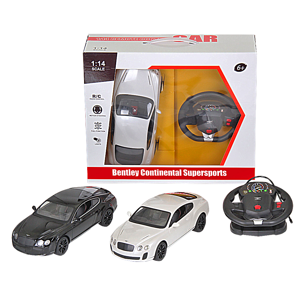1:24 27MHz Officially Authorization RC Car Bentley Continental supersports 2048A