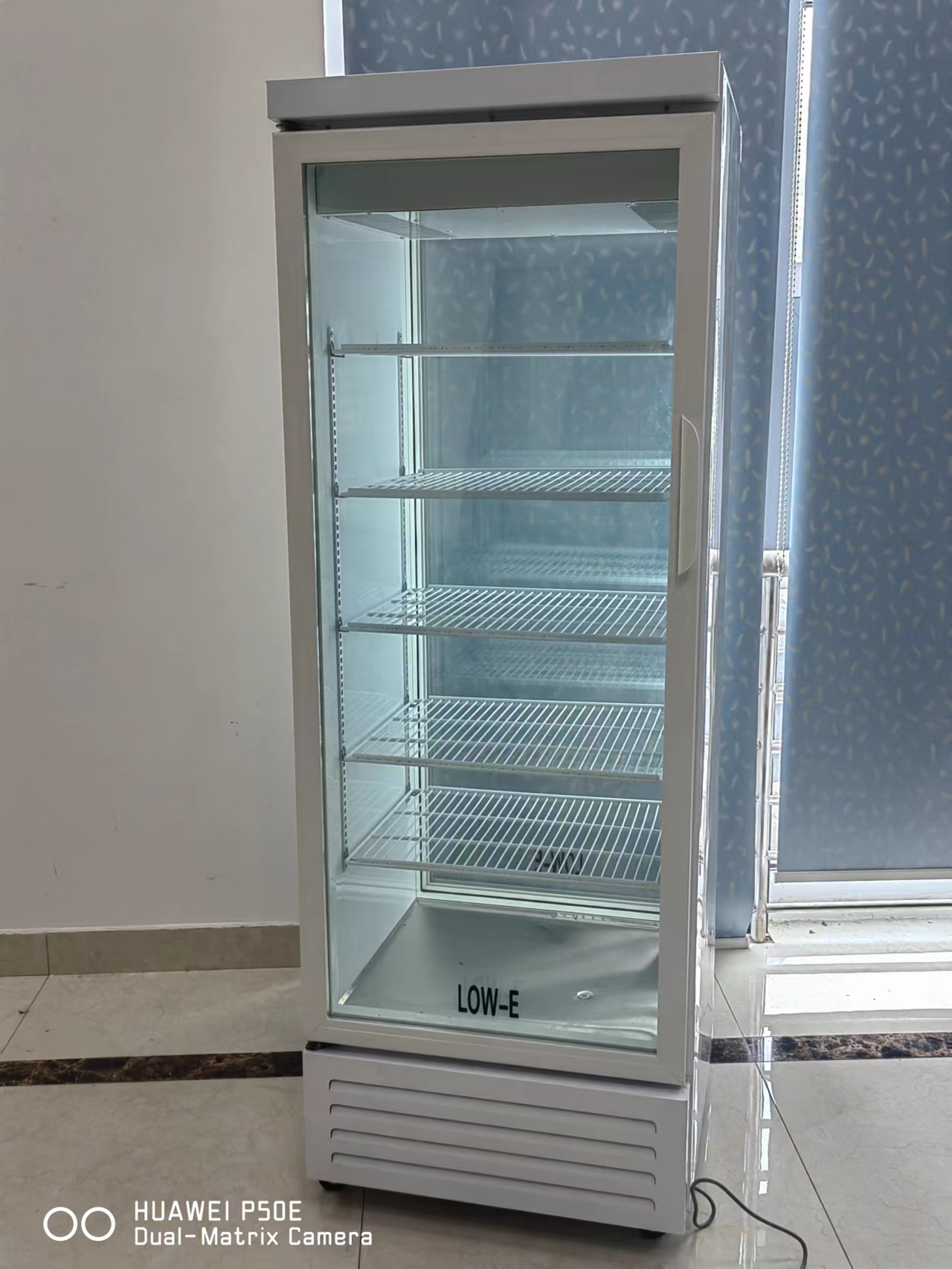 Front and rear open refrigerator