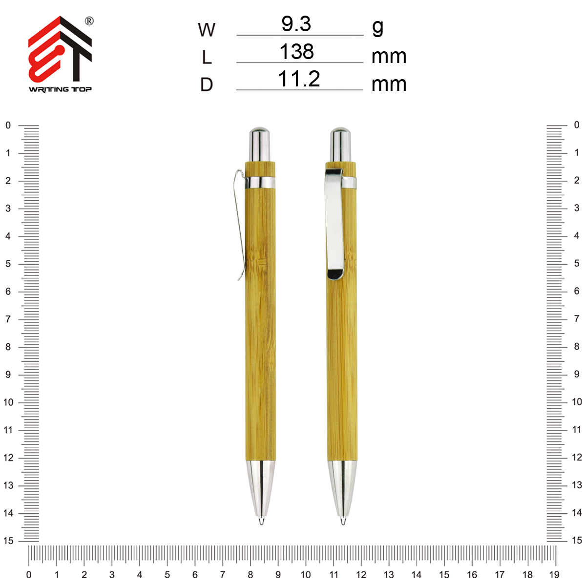 Bamboo ball pen